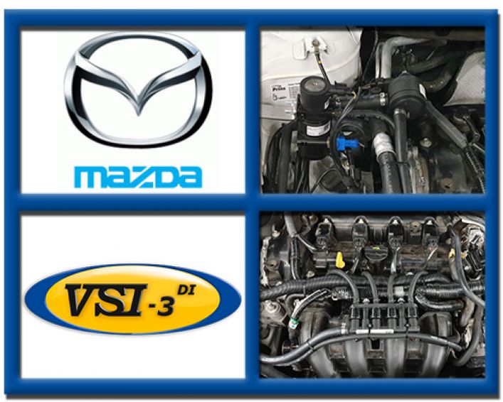 Prins VSI-3 DI Mazda 1.5/1.8 Universal Kit P5X0/P5Z1/P5X1/P5X2/P5X4/P5Z3/P5Y4/P5Y5/P5Z7/P5Z8/P5Z9/P5XC/P5XC/P5-VPS/FP55/PEY5/PEY7/PEY5 MY1998-